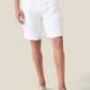 367 19fd27c422 luca faloni linen shorts made in italy white 1115 full