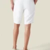 367 a5d20bbf68 luca faloni linen shorts made in italy white 1337 full