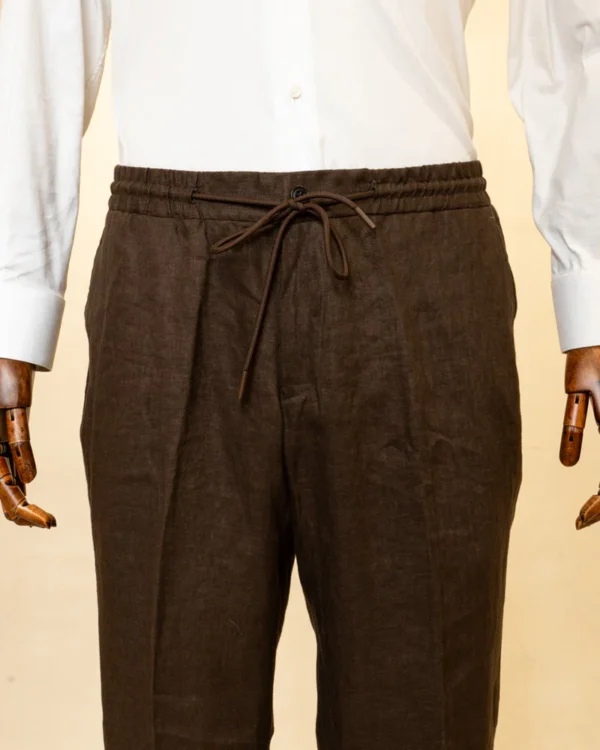 Dalsarto pantalone casual dark brown 1 1