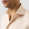 beige solid plain weave linen shirt 2025 03 04T122550463Z.webp