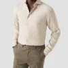 beige solid twill linen shirt 2025 04 08T093551432Z.webp