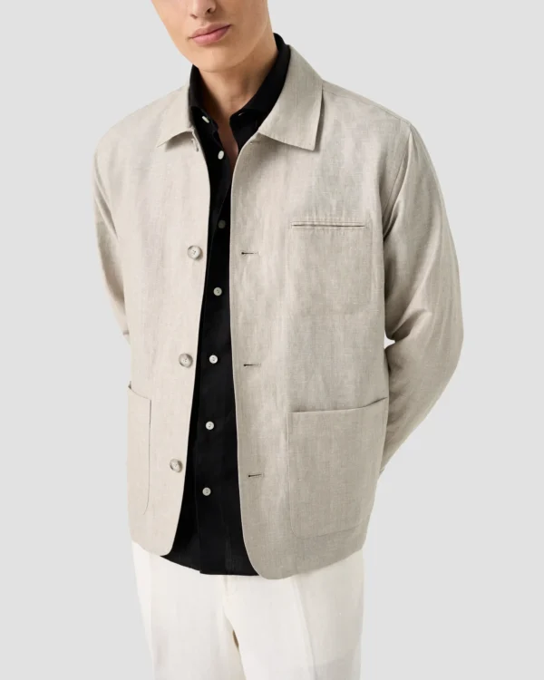 black solid short sleeve linen shirt 2025 05 23T123550628Z.webp
