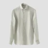 mid green solid twill linen shirt 2024 06 04T123549401Z.webp