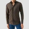 wrinkle free dark brown flanell shirt 2024 08 19T084051528Z.webp
